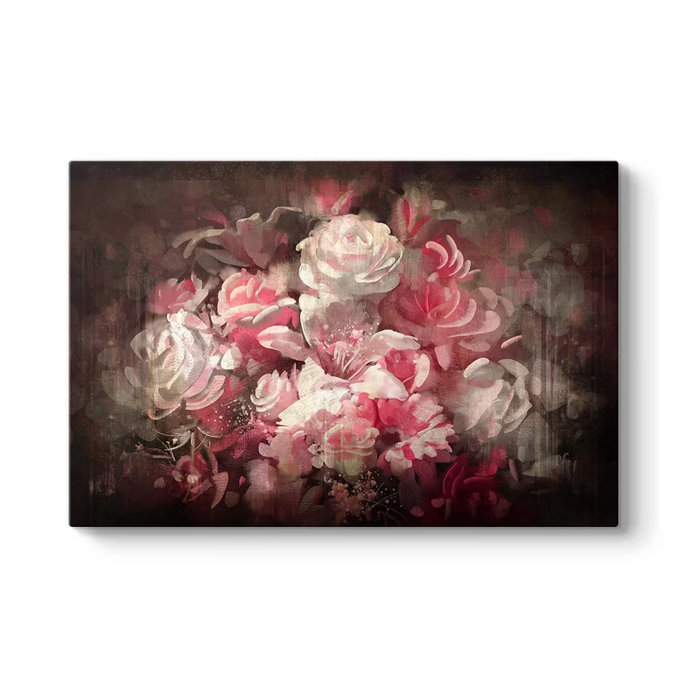 Flowers Vector Tablosu - Model 1